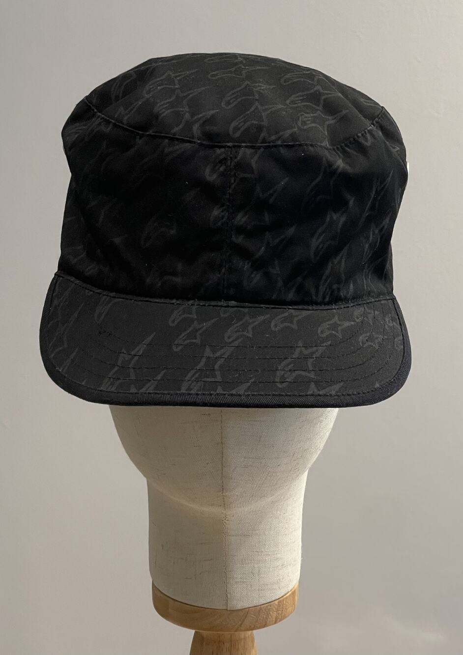 Alpinestars Hat Cap Army Mens One Size Black Breathable Lightweight Lined Twill